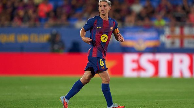 גאבי, שחקן ברצלונה (צילום: Pedro Salado)