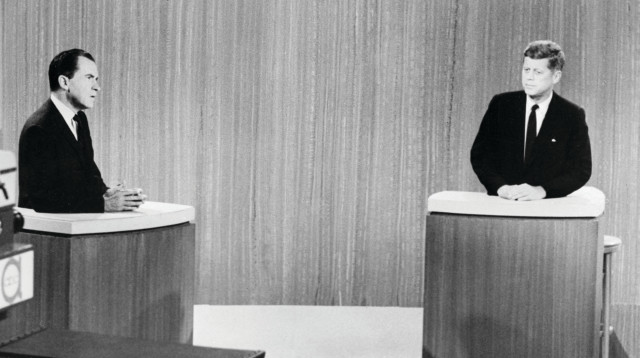 העימות בין קנדי לניקסון (צילום: AFP via Getty Images)