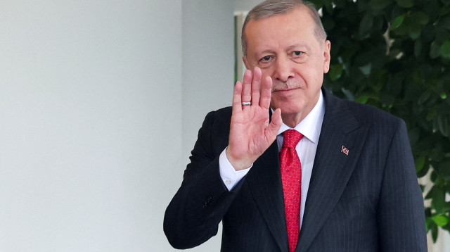 נשיא טורקיה רג'פ טאיפ ארדואן בבית הלבן (צילום: רויטרס)