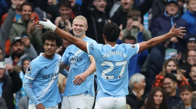 ממשיך להפגיז. הולאנד (צילום: אימג'בנק  GettyImages)