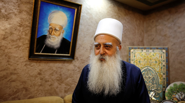  השייח' מוואפק טריף, המנהיג הרוחני של העדה הדרוזית בישראל (צילום: רויטרס)