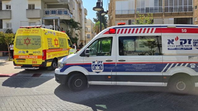 ניידות מד"א וזק"א ברחובות, ארכיון (צילום: זק"א)