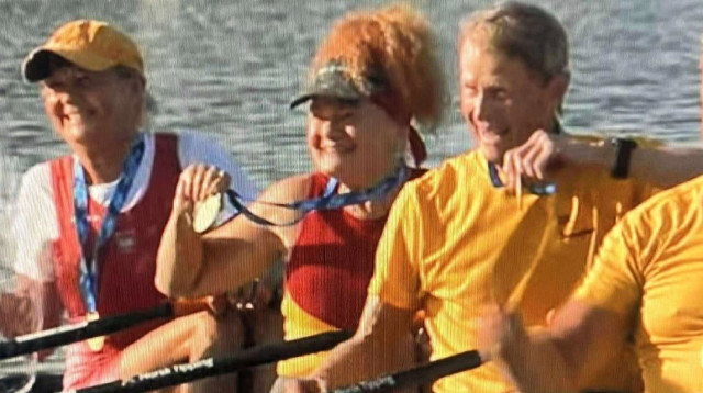 רזיה ישראלי זכתה במדליית זהב (צילום: פרטי)