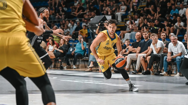 תמיר בלאט, מכבי תל אביב (צילום: אתר רשמי, Partizan Mozzart Bet)