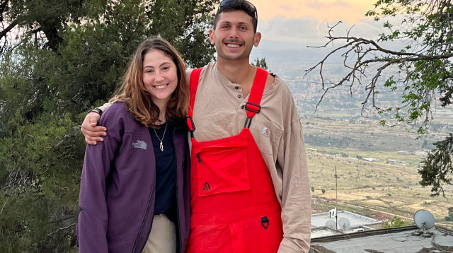 אוריאל וינטראוב ואלמוג לבנון (צילום: צילום פרטי)