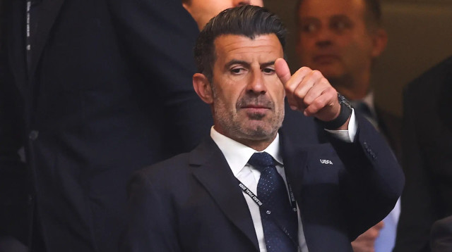 לואיס פיגו (צילום: GettyImages, Catherine Ivill - AMA)