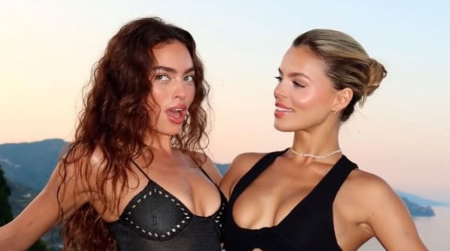 ברוקס וגרייס נאדר (צילום: מסך, אינסטגרם)