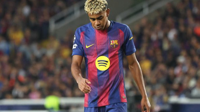 לאמין ימאל מאוכזב (צילום: NurPhoto)