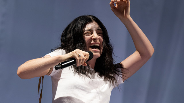 הזמרת לורד (צילום: Getty images)