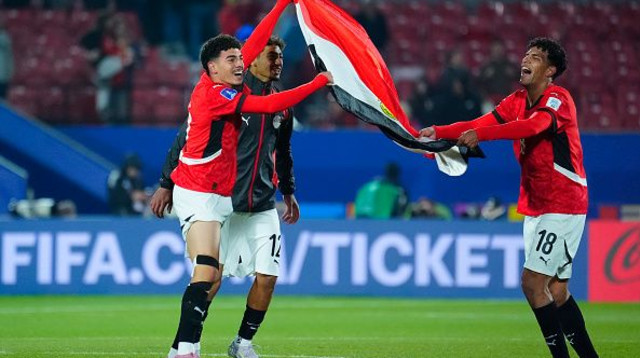 חגגו לשווא. שחקני נבחרת מצרים עד גיל 20 (צילום: Getty images)