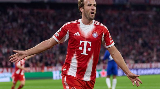 הארי קיין חלוץ באיירן מינכן (צילום: Ciancaphoto Studio)