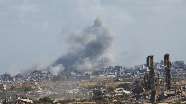 הרס בעזה (צילום: REUTERS/Mahmoud Issa)