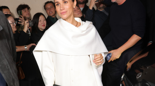 מייגן מרקל (צילום: Arnold Jerocki/Getty Images for Balenciaga)