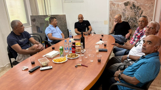 ועד היישוב נבטים (צילום: מושב נבטים)