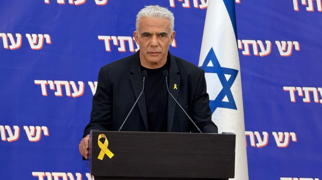 יאיר לפיד (צילום: דוברות יש עתיד)