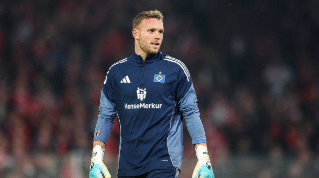 שוער המבורג, דניאל פרץ (צילום: GettyImages, Maja Hitij)