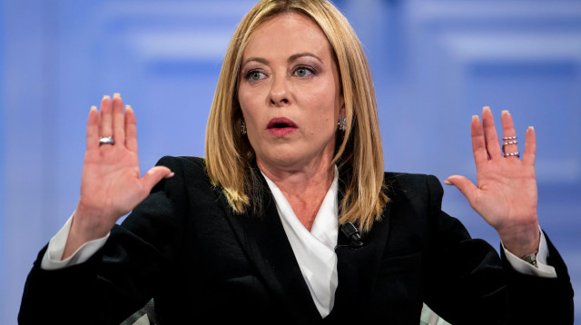 ראש ממשלת איטליה, ג'ורג'ה מלוני (צילום: GettyImages, Antonio Masiello)