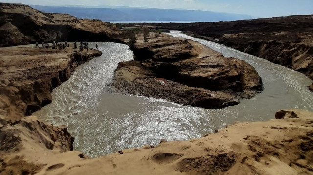 שפך הירדן (צילום: מתן רוזנברג)