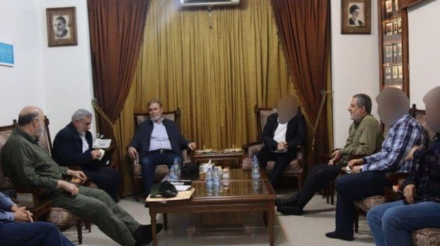 תמונת "חדר המבצעים של 7.10" של משמרות המהפכה (צילום: צילום מסך)