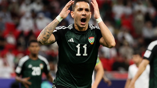 שחקן נבחרת איחוד האמירויות, קאיו קאנדו (צילום: GettyImages, Zhizhao Wu)