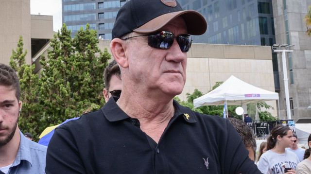 בני גנץ (צילום: Avshalom Sassoni/Flash90)