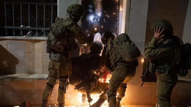 הריסת בית מחבל (צילום: דובר צה"ל)