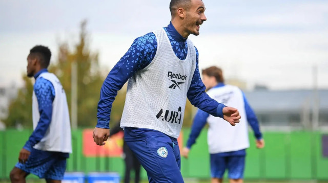 סייד אבו פרחי, חלוץ הנבחרת הצעירה (צילום: אתר רשמי, ההתאחדות לכדורגל בישראל)