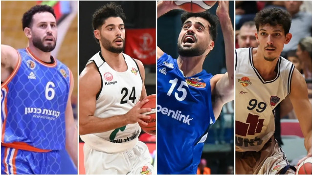 המועמדים לפריצה בליגת העל בכדורסל (צילום: מערכת וואלה, אילוסטרציה)