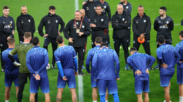 רן בן שמעון, מאמן נבחרת ישראל (צילום: אודי ציטיאט)