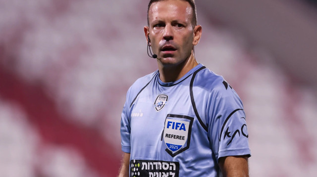 אוראל גרינפלד, שופט כדורגל (צילום: מאור אלקסלסי)