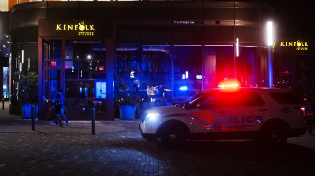 ניידת משטרה, ארה"ב (צילום: GettyImages)