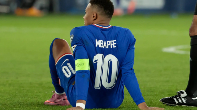 שחקן נבחרת צרפת, קיליאן אמבפה (צילום: GettyImages, Jean Catuffe)