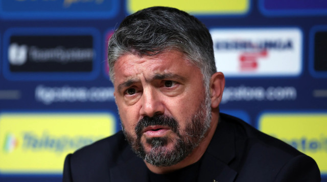 מאמן נבחרת איטליה, ג'נארו גאטוזו (צילום: GettyImages, Joosep Martinson - UEFA)