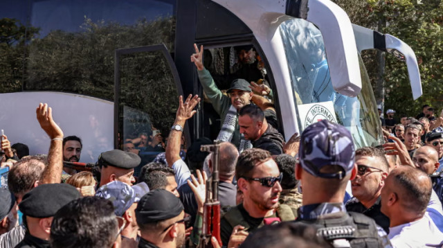 שחרור אסירים פלסטינים  (צילום: צילום מסך לפי סעיף 27א)