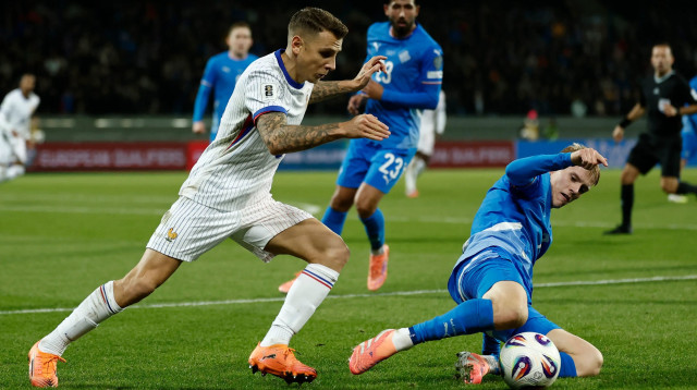 לוקא דין, נבחרת צרפת (צילום: רויטרס)