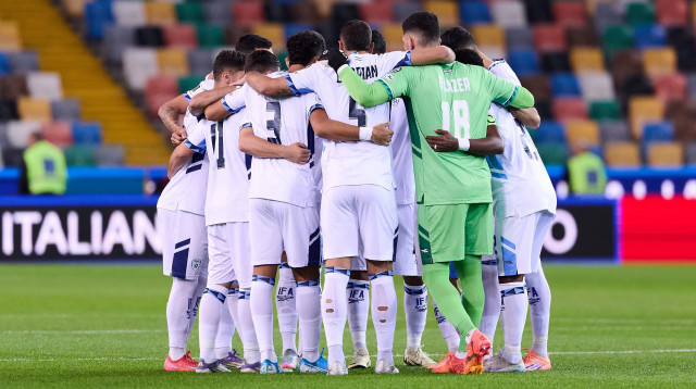 שחקני נבחרת ישראל (צילום: GettyImages, Ciancaphoto Studio)