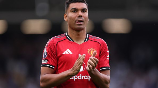 קאסמירו במדי מנצ'סטר יונייטד (צילום: Justin Setterfield)