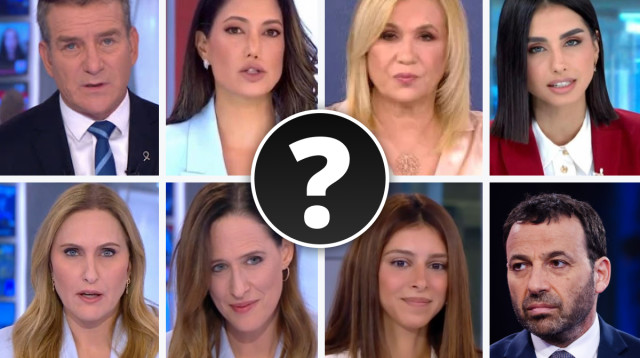 סקר מגישים (צילום: צילום מסך ערוץ 12,יונתן זינדל פלאש 90,צילום מסך ערוץ 14,כאן 11)