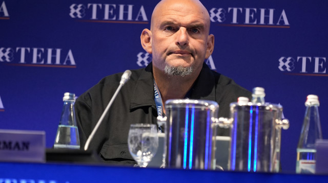 הסנאטור הדמקרטי, ג'ון פטרמן (צילום: רויטרס)