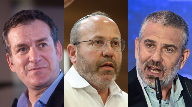 ינון מגל, צביקה מור, דני קושמרו (צילום: Arie Leib Abrams/Flash90 Alster/Flash90, David Cohen/Flash90)