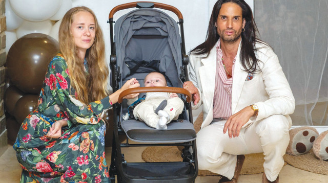 ארז ,לוקה ואולקסנדרה דה דרזנר (צילום: פרטי)