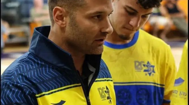 פומרנץ ושחקניו צפויים לתמיכה מהארץ במשחקי החזרה לאירופה (צילום: אתר רשמי, אגם לוי באדיבות מכבי תל אביב)