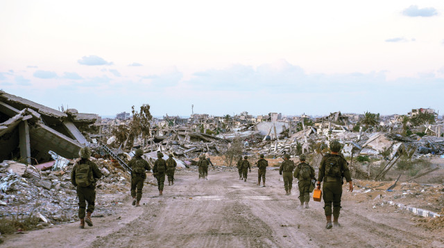 לוחמי הקו הצהוב  (צילום: דובר צה"ל)
