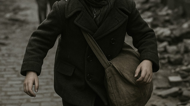 הילד שנמלט מהנאצים (צילום: מעריב אונליין)