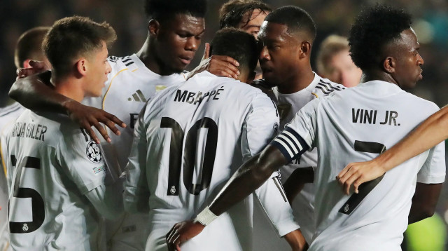 קיליאן אמבפה, שחקן ריאל מדריד (צילום: רויטרס)