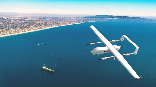 הכטב"ם החדש ROC VTOL UAV (צילום: אטיס תעופה)