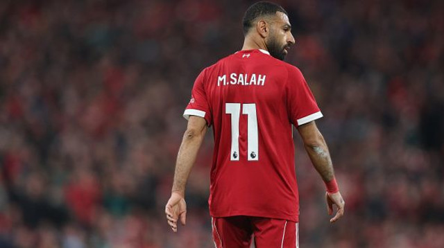 מוחמד סלאח שחקן ליברפול (צילום: Michael Regan)