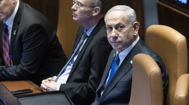 בנימין נתניהו ויריב לוין (צילום: חיים גולדברג, פלאש 90)