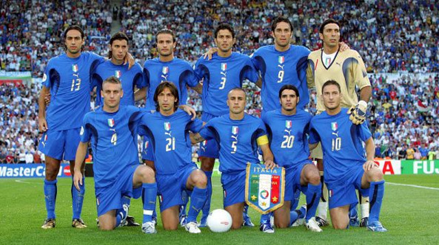 נבחרת איטליה במונדיאל 2006 (צילום: Popperfoto / Contributor)