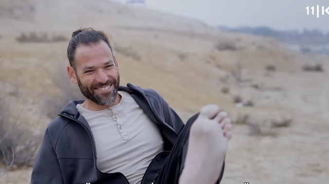 עודד - "בואו לאכול איתי" (צילום: צילום מסך כאן 11)